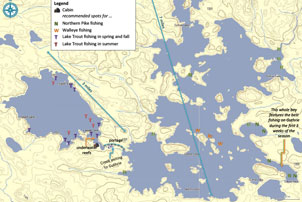 Hassett Lake Map